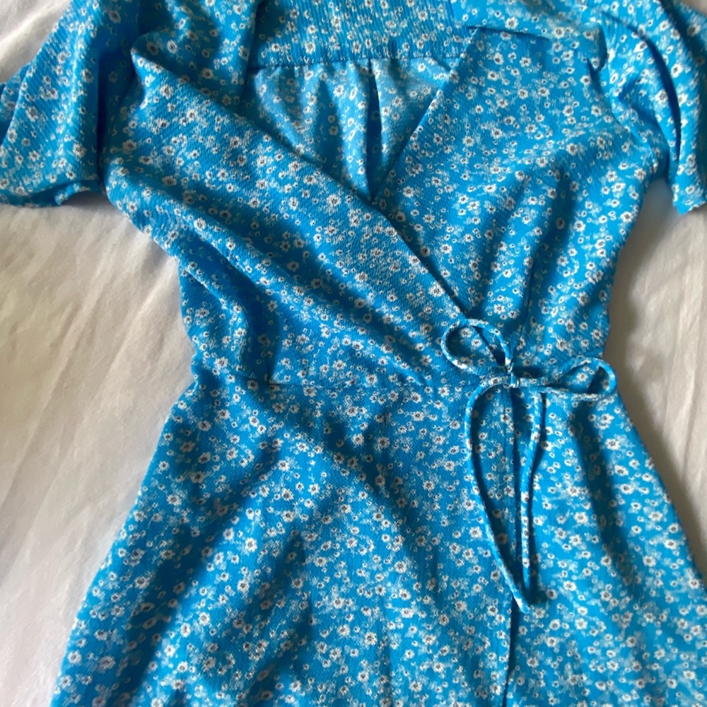 Classy blue dress